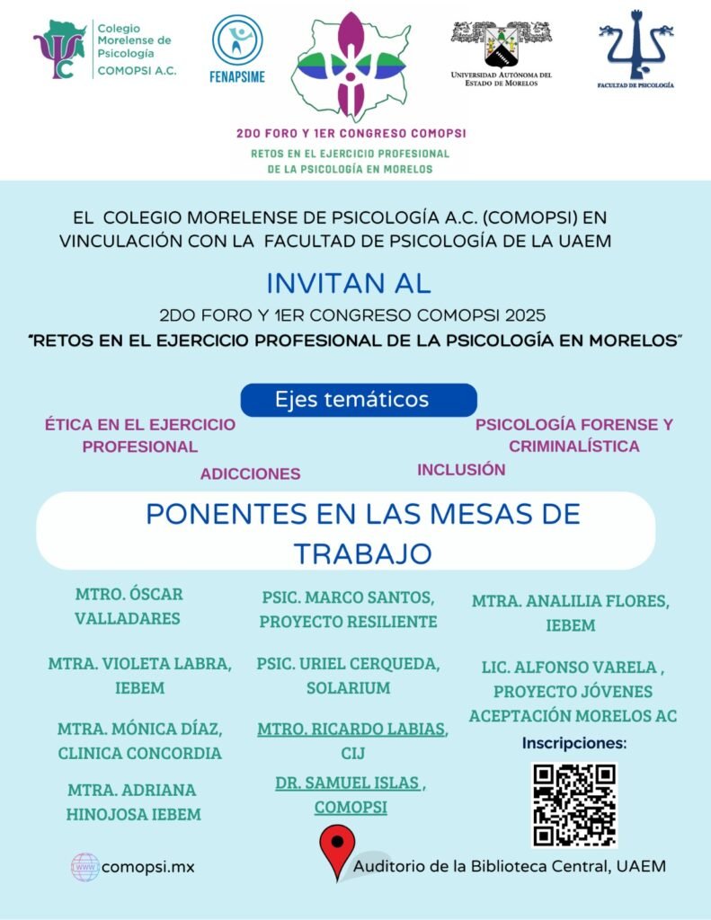PONENTES EN LAS MESAS DE TRABAJO