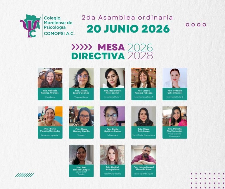 Mesa directiva 2026 2028